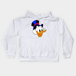 Dagobert Duck Scrooge McDuck Kids Hoodie